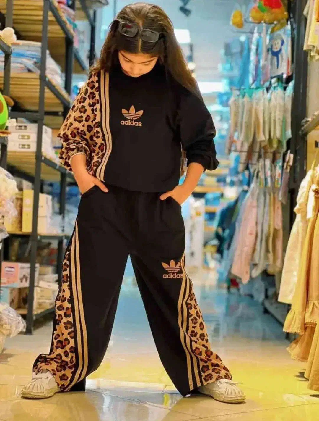 لباس کودک،ست پلنگی دخترانه|کفش و لباس بچه|تهران, ارجمندی راد|دیوار