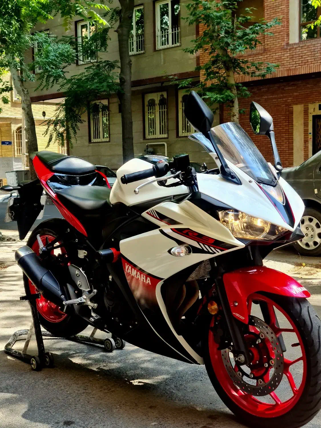R 3 واقعی فول cbr 250 rr xmax ۳۰۰ z mt 25 نینجا zx|موتورسیکلت|تهران, دروازه شمیران|دیوار
