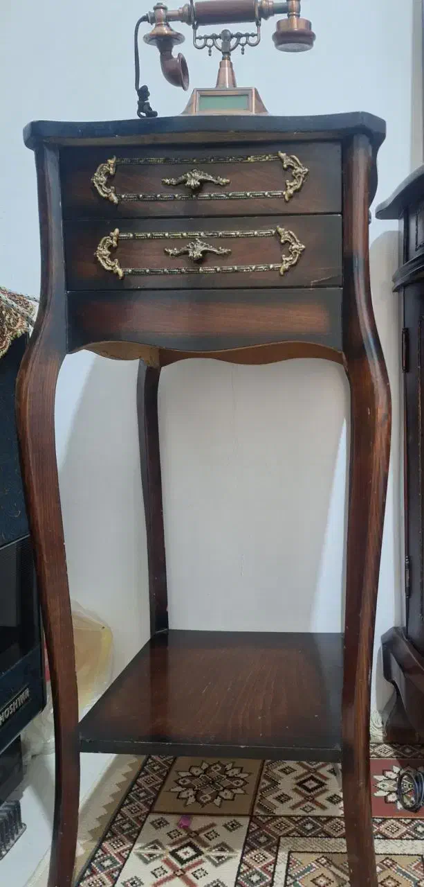 میز تلفن قهوه ای|میز تلفن|مشهد, نوید|دیوار