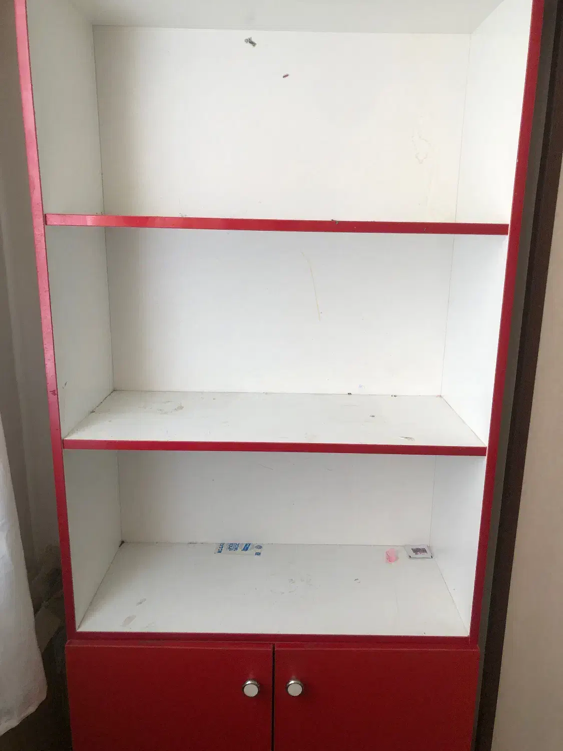 کمدکتابخانه  سه  طبقه ام دی  اف|کتابخانه، شلف، قفسه‌های دیواری|فولادشهر, C1|دیوار