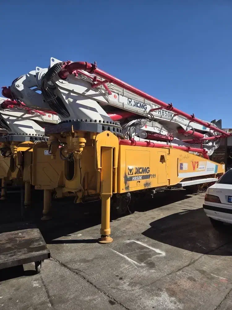 پمپ بتن دکل ۵۰ متری|خودرو سنگین|شیراز, شهرک قمشه|دیوار