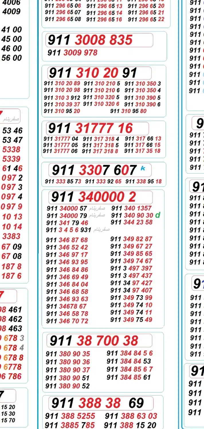 ۰۹۱۱۱۳۴۲۹۶۸ صفر مخابرات ۱۳ تومن|سیم‌کارت|رشت, حاجی آباد|دیوار