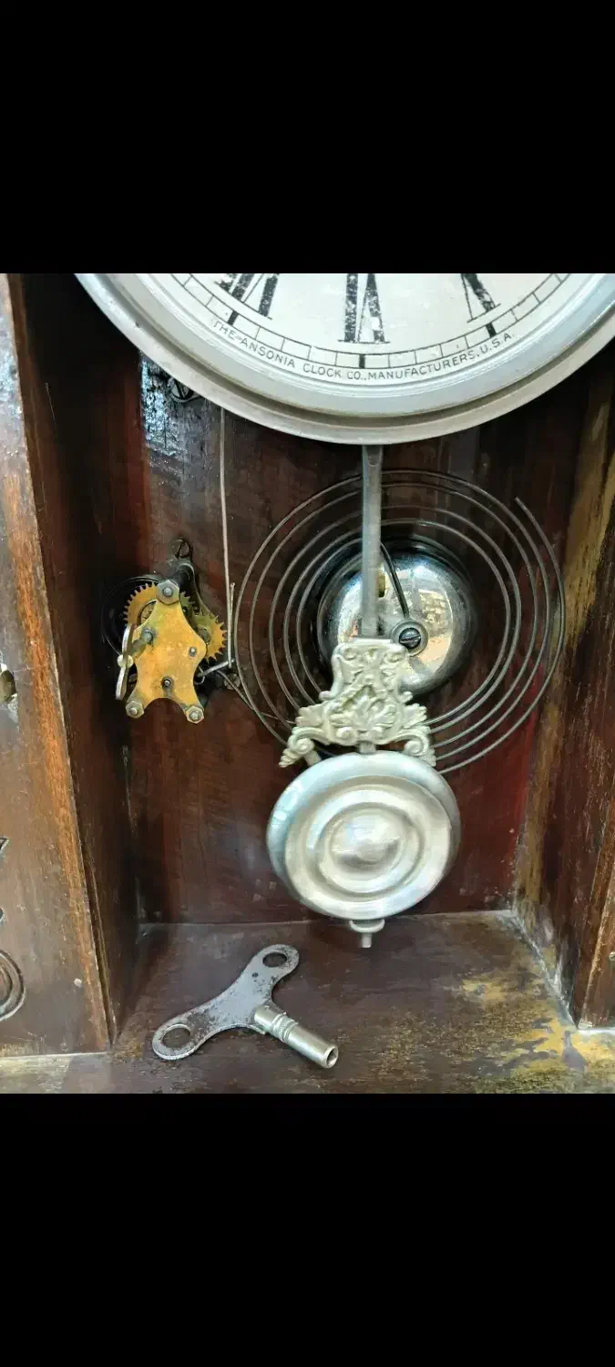 ساعت سه کوک ۱۲۰ساله امریکایی نایاب کلکسیونی|کلکسیون اشیاء عتیقه|تهران, ایوانک|دیوار