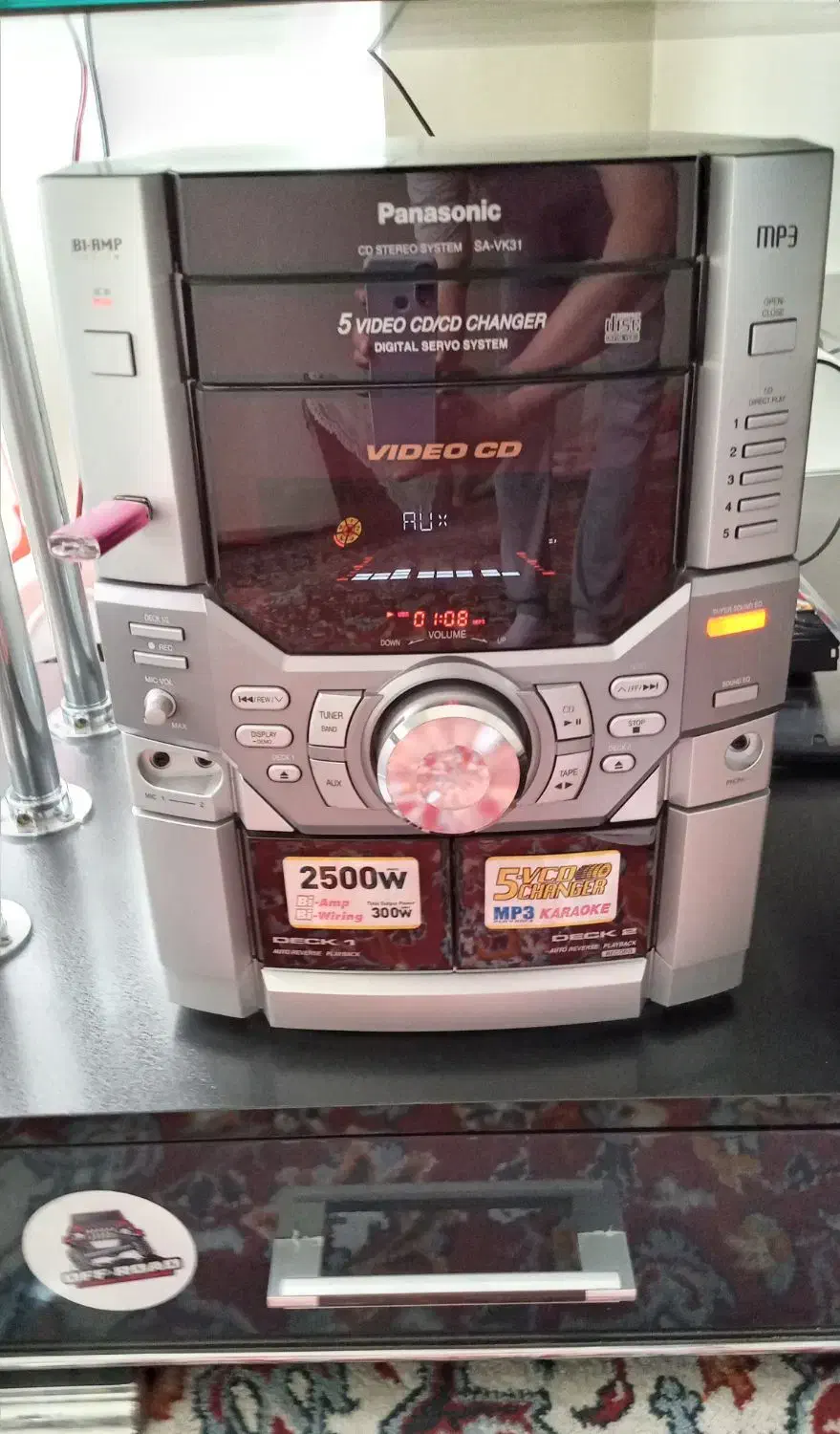 ظبط پاناسونیک فلش خور|سیستم صوتی خانگی|فردیس, شهرک وحدت|دیوار