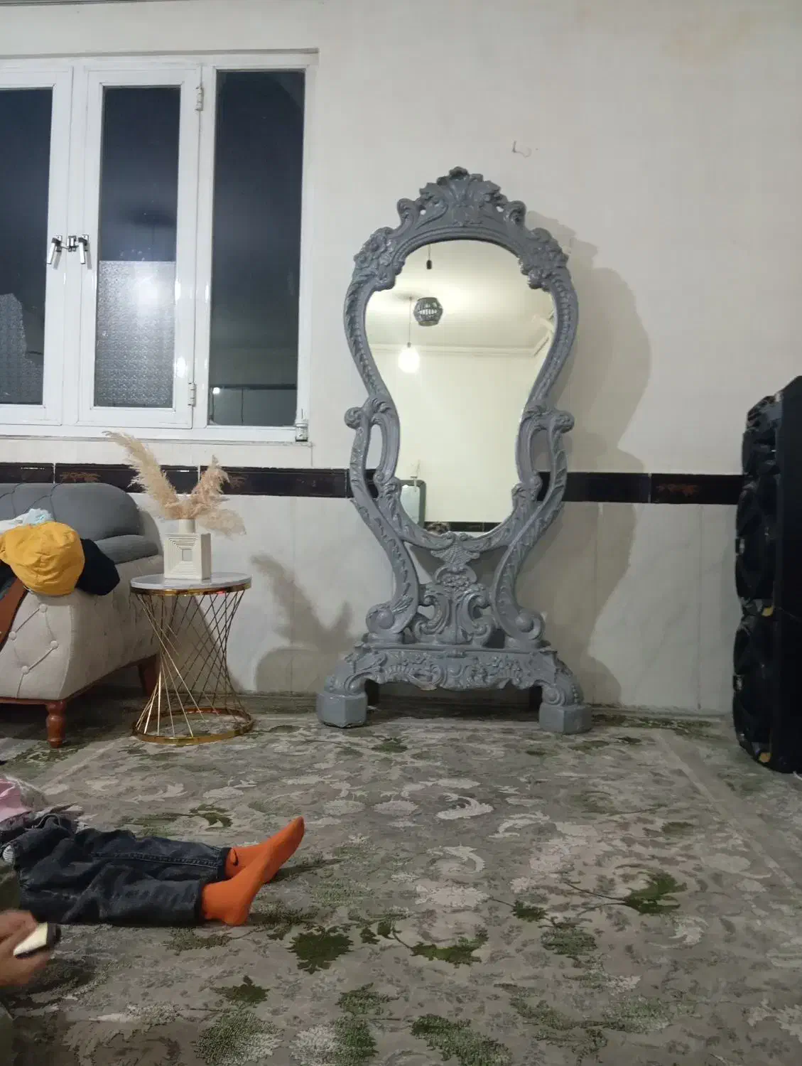 آیینه ایستاده|آینه|نورآباد, |دیوار