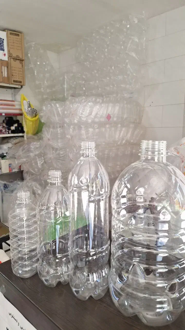 بطری و جار یکبارمصرف|ظروف نگهدارنده، پلاستیکی، یکبارمصرف|اصفهان, دهنو|دیوار