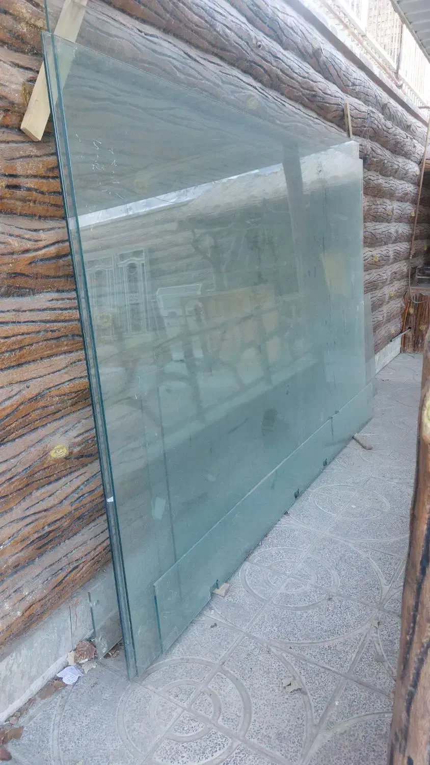 شیشه سکوریت|مصالح و تجهیزات ساختمان|بروجرد, |دیوار