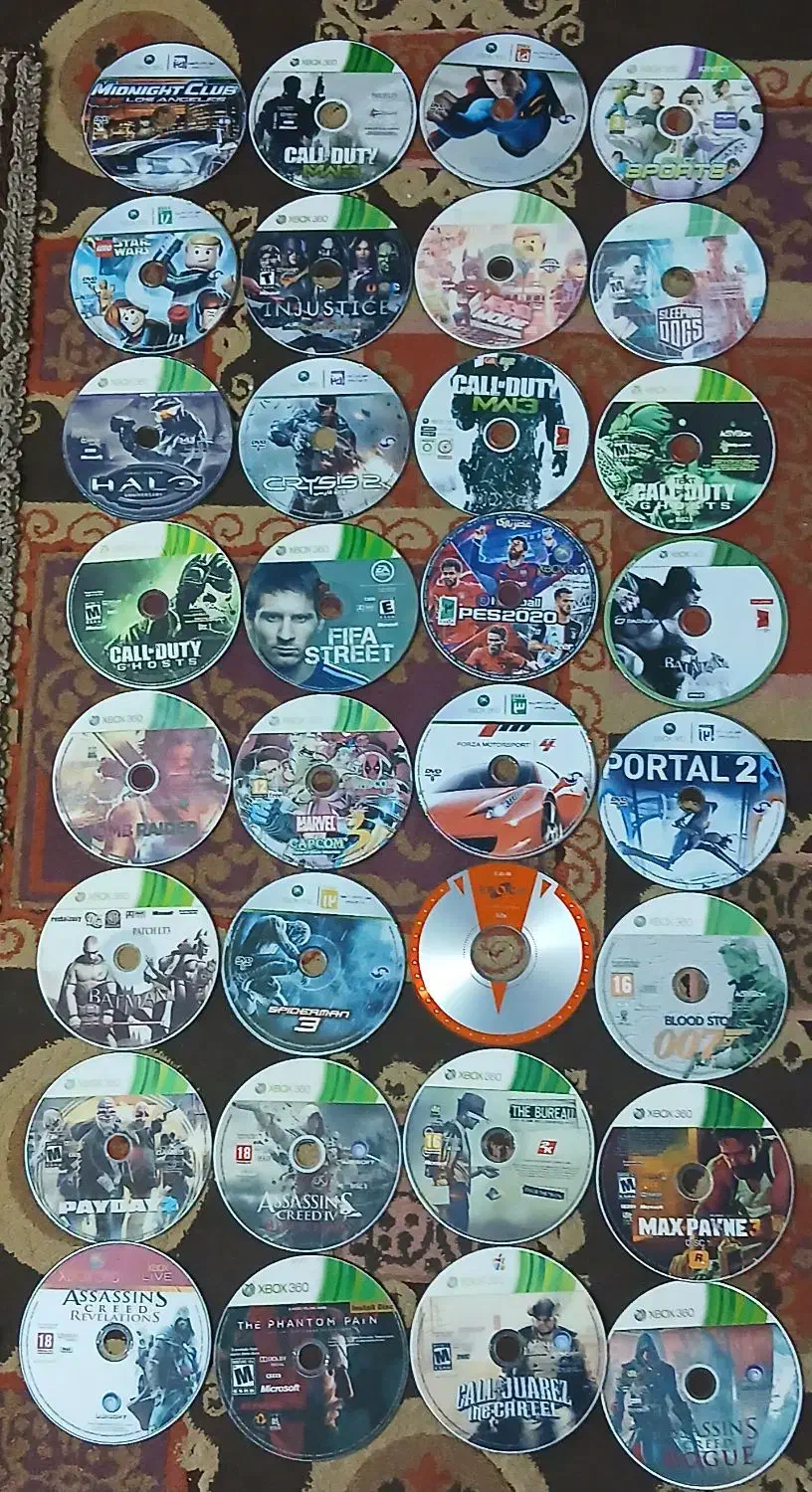 ۷۵ سیدی ایکس باکس ۳۶۰|کنسول، بازی ویدئویی و آنلاین|رودهن, |دیوار