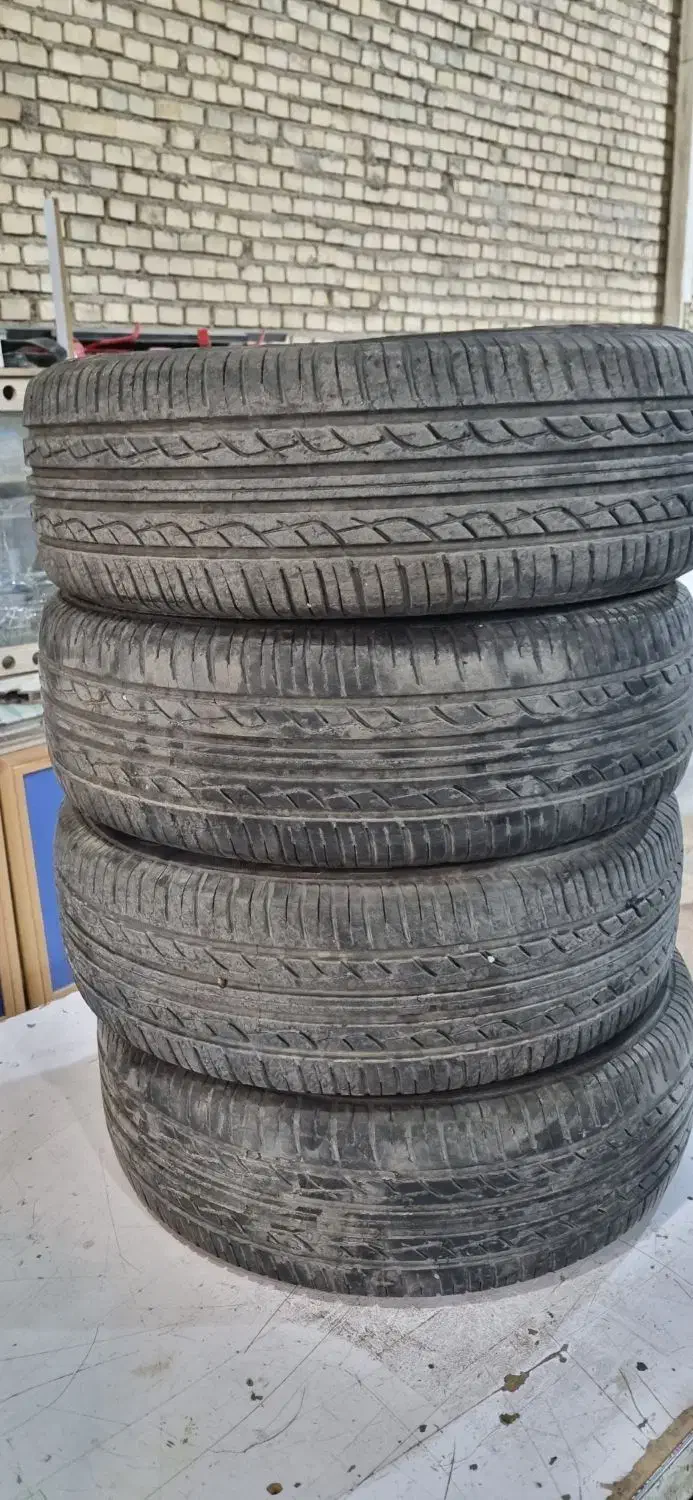 ۴ حلقه لاستیک کویر رینگ ۱۵ سایز ۱۹۵|قطعات یدکی و لوازم جانبی|رامهرمز, |دیوار