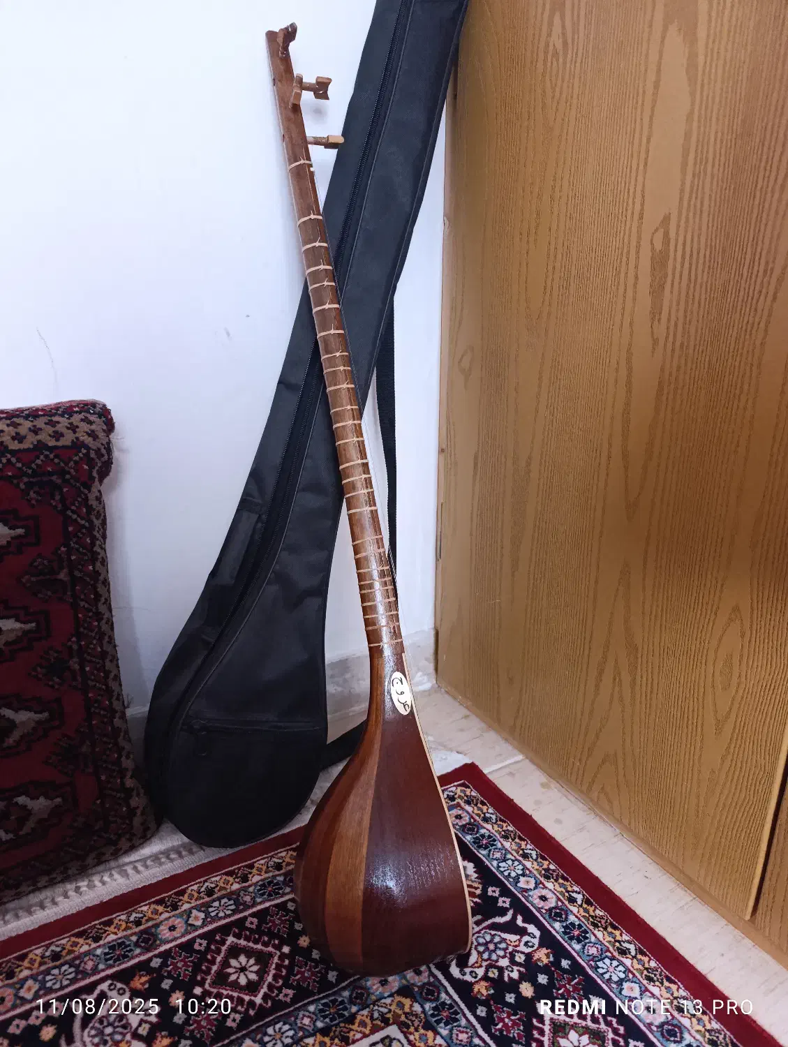 سه تار عروج|سازهای سنتی|شیراز, فرگاز|دیوار