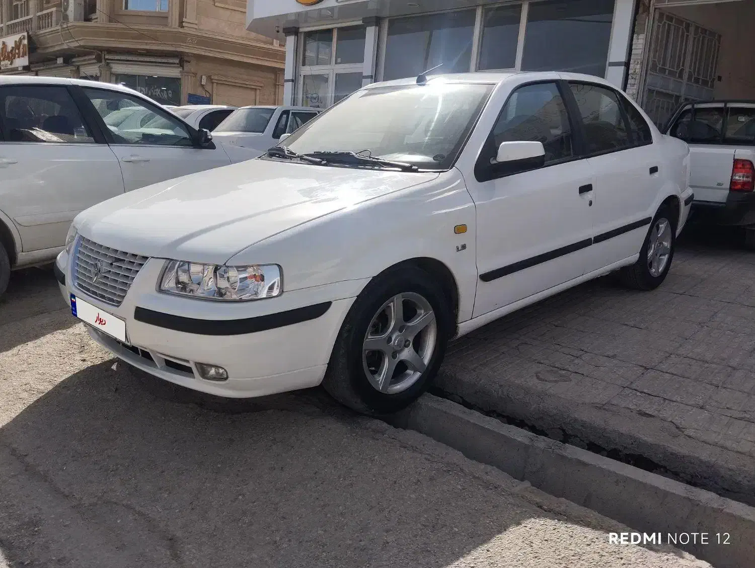 سمند مدل 93تک سوز|خودرو سواری و وانت|سرپل ذهاب, |دیوار