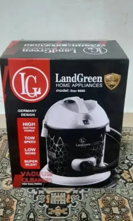 جارو برقی سطلی لند گرین توربو مدل 900|جاروبرقی، جارو شارژی، بخارشو|بندر ماهشهر, |دیوار