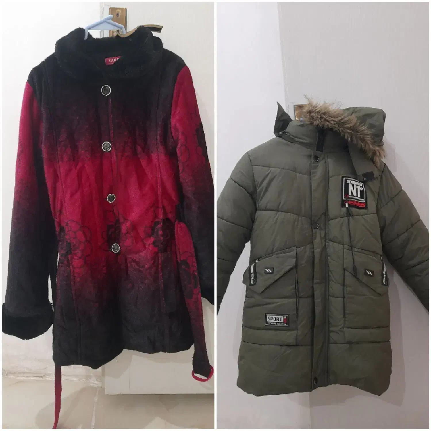 کاپشن و پالتو پسرانه و دخترانه|لباس|اهواز, زندوکیلی|دیوار