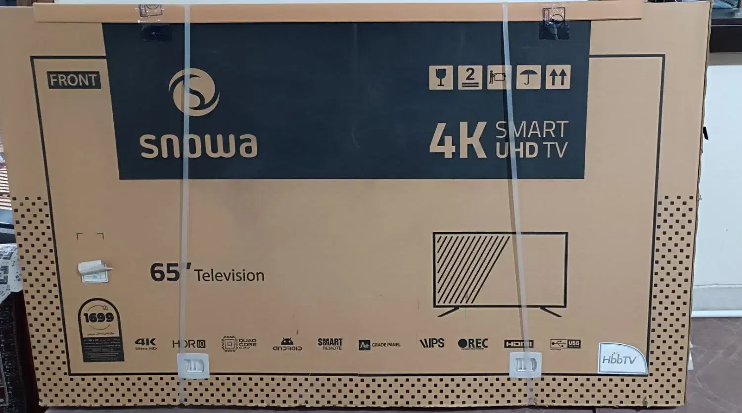 تلویزیون ۶۵ اینچ ال ای دی اسنوا مدل K710UD|تلویزیون و پروژکتور|کرمان, |دیوار