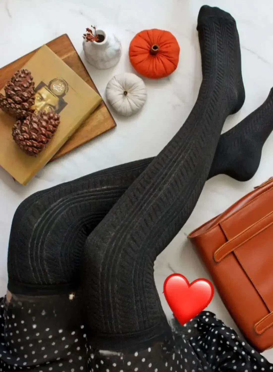 جوراب بالازانو گندمی ضخیم زمستانی زیر دامن|لباس|قم, شاه ابراهیم|دیوار