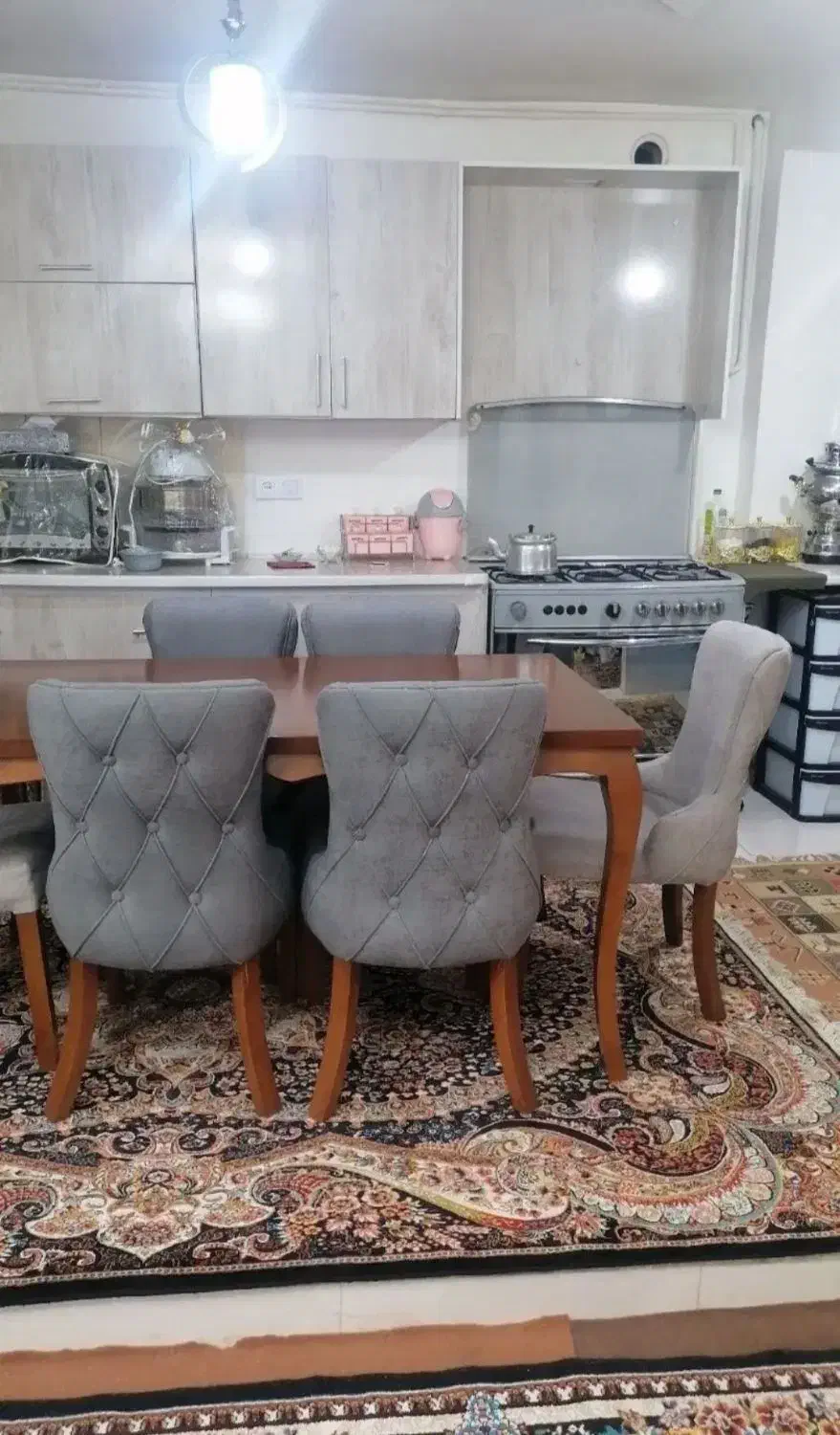 میز نهار خوری۶نفره|میز و صندلی غذاخوری|محمدشهر, ولدآباد|دیوار