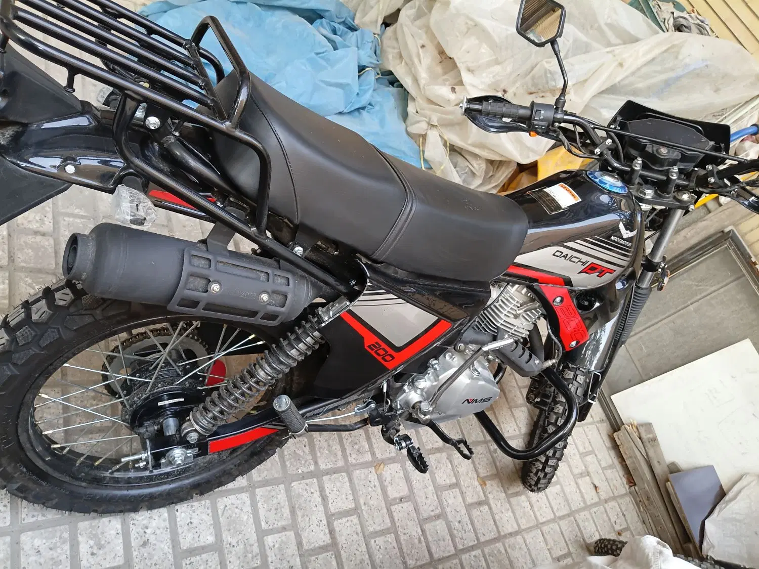 دایچی dt200 خشک ۴۰۵|موتورسیکلت|مشهد, کوثر|دیوار
