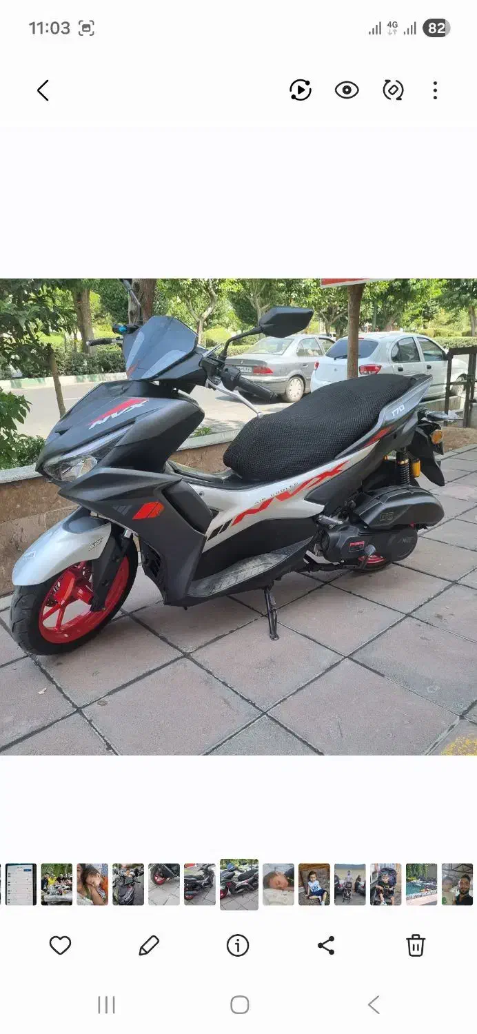 موتور NVX 170CC|موتورسیکلت|کرج, اتحاد|دیوار