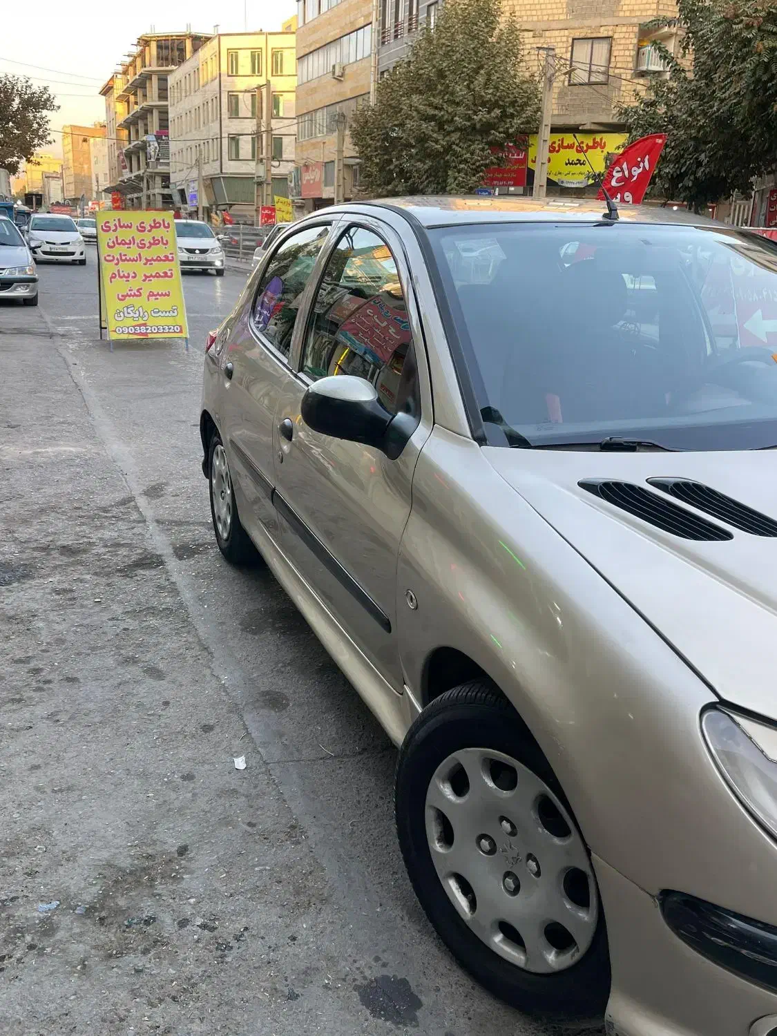 206 بژ مدل 86|خودرو سواری و وانت|کرج, احدآباد|دیوار