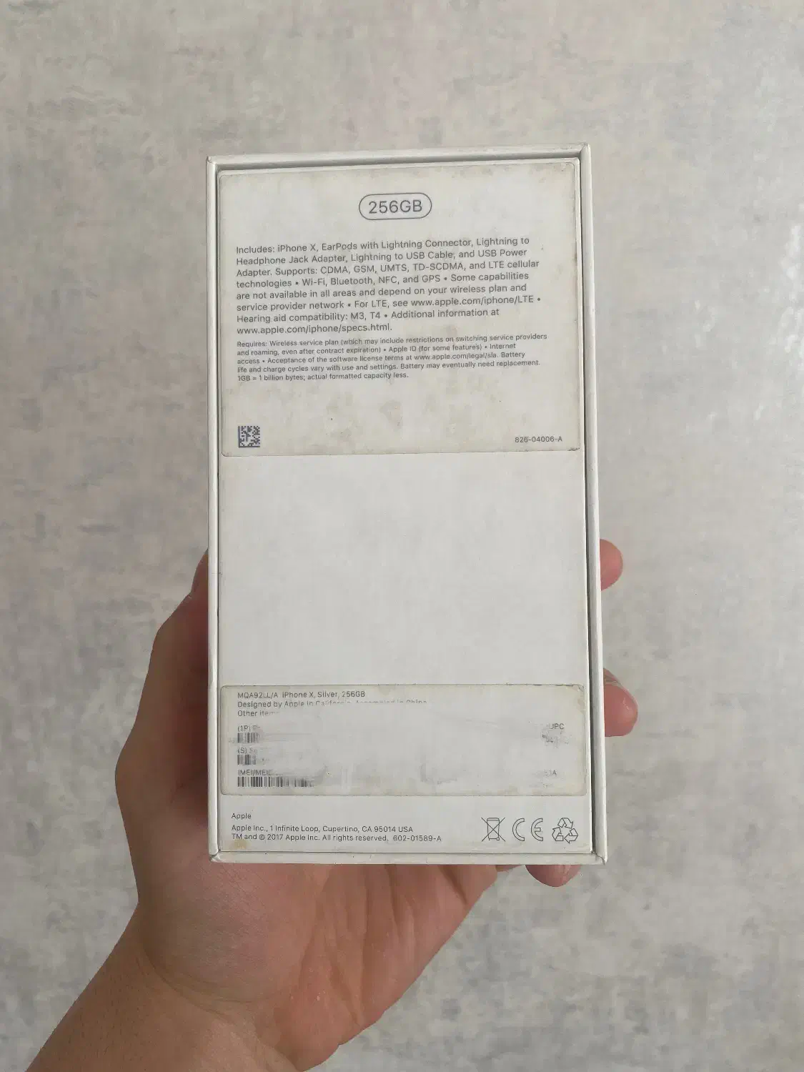 آیفونx 256 silver|موبایل|قزوین, |دیوار