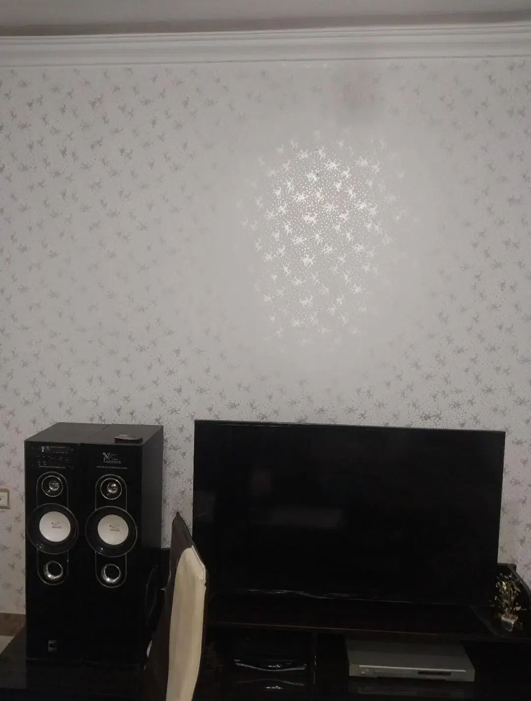 اجرای رنگ و طرح به سبک کاغذ دیواری|خدمات پیشه و مهارت|لاهیجان, آهندان|دیوار