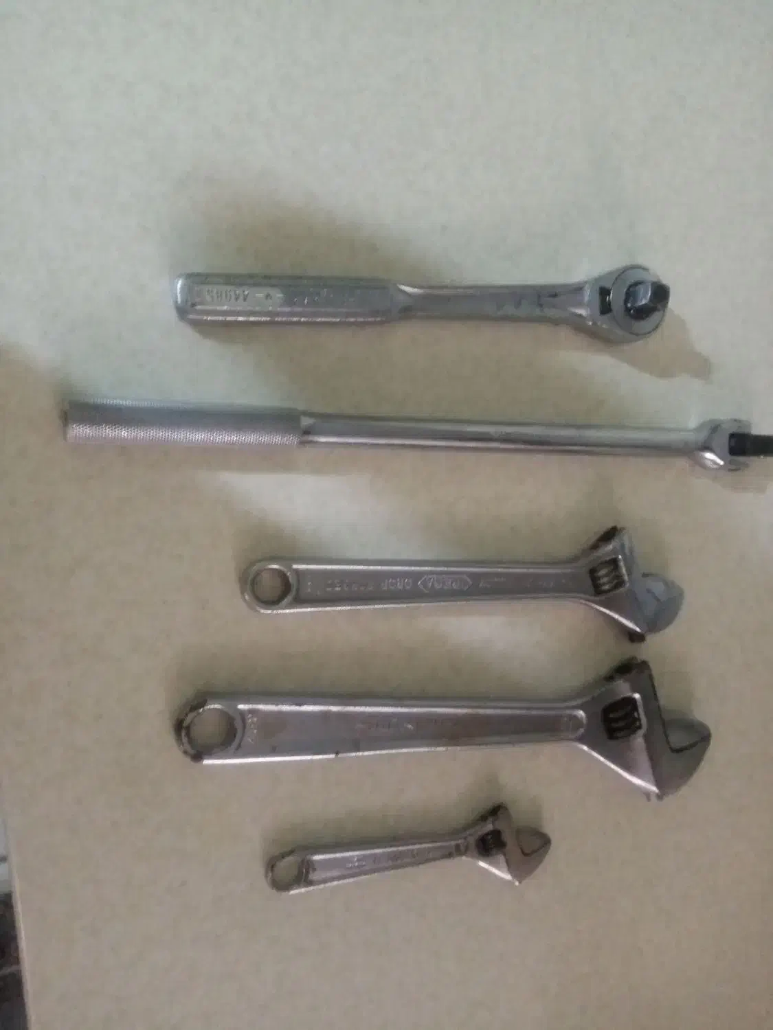 دسته بکس سرتاشو  جغجغه  آچار فرانسه همه آمریکایی|ابزارآلات|تهران, آهنگ|دیوار