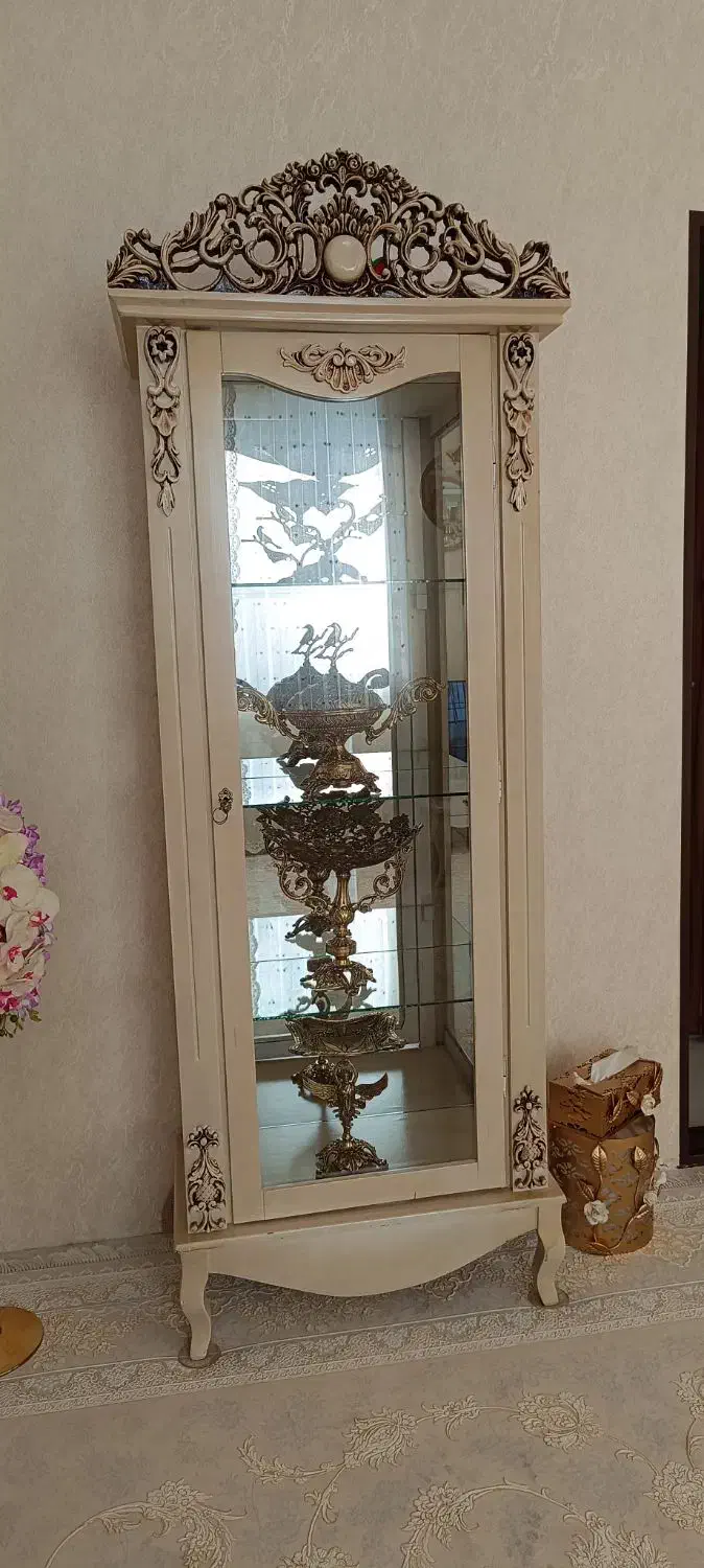 بوفه در حد نو|بوفه، ویترین، کنسول|خرمدره, |دیوار