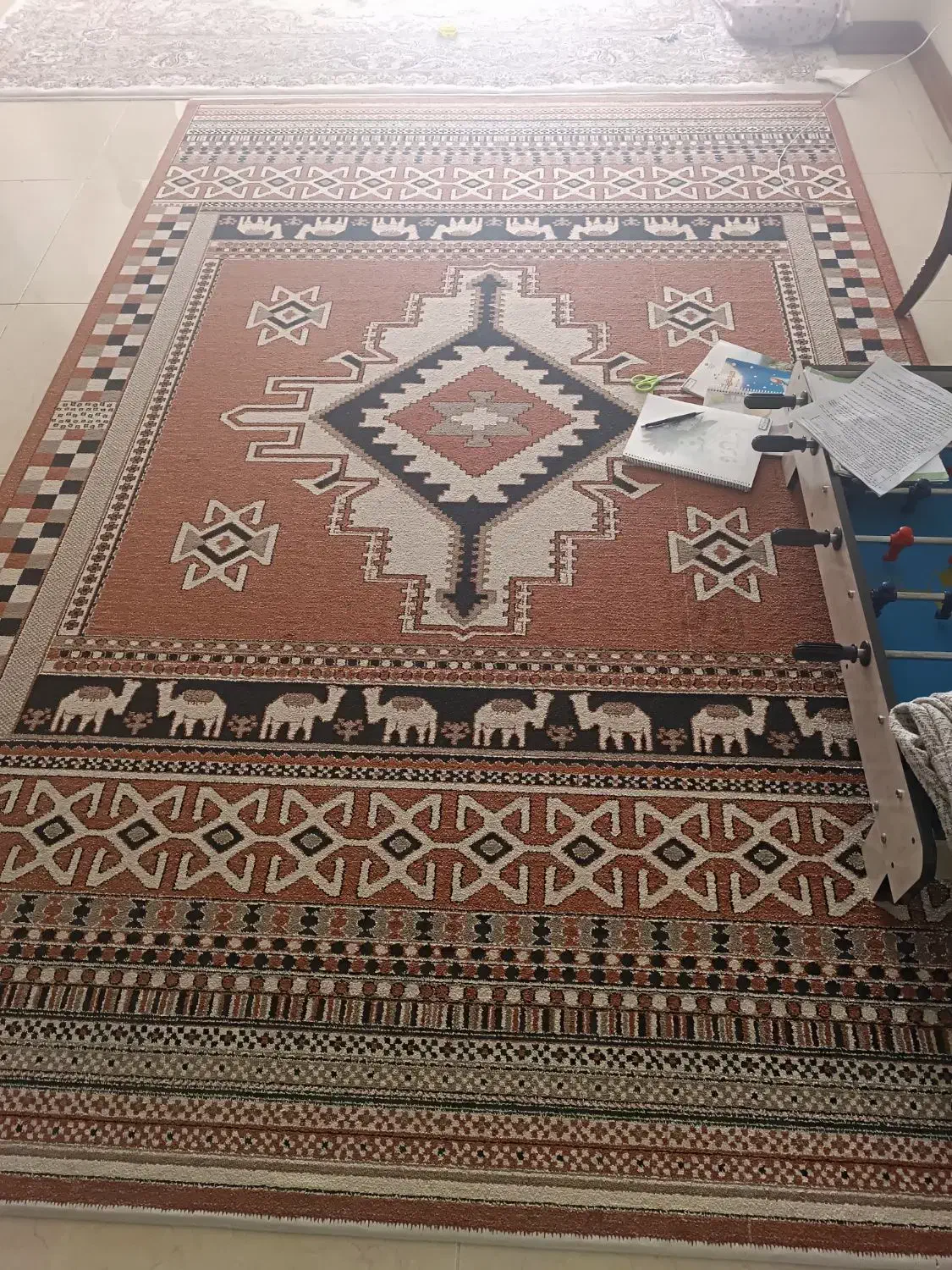 گلیم فرش 9متری|گلیم، جاجیم، گبه|هشتگرد, شهرک بعثت|دیوار