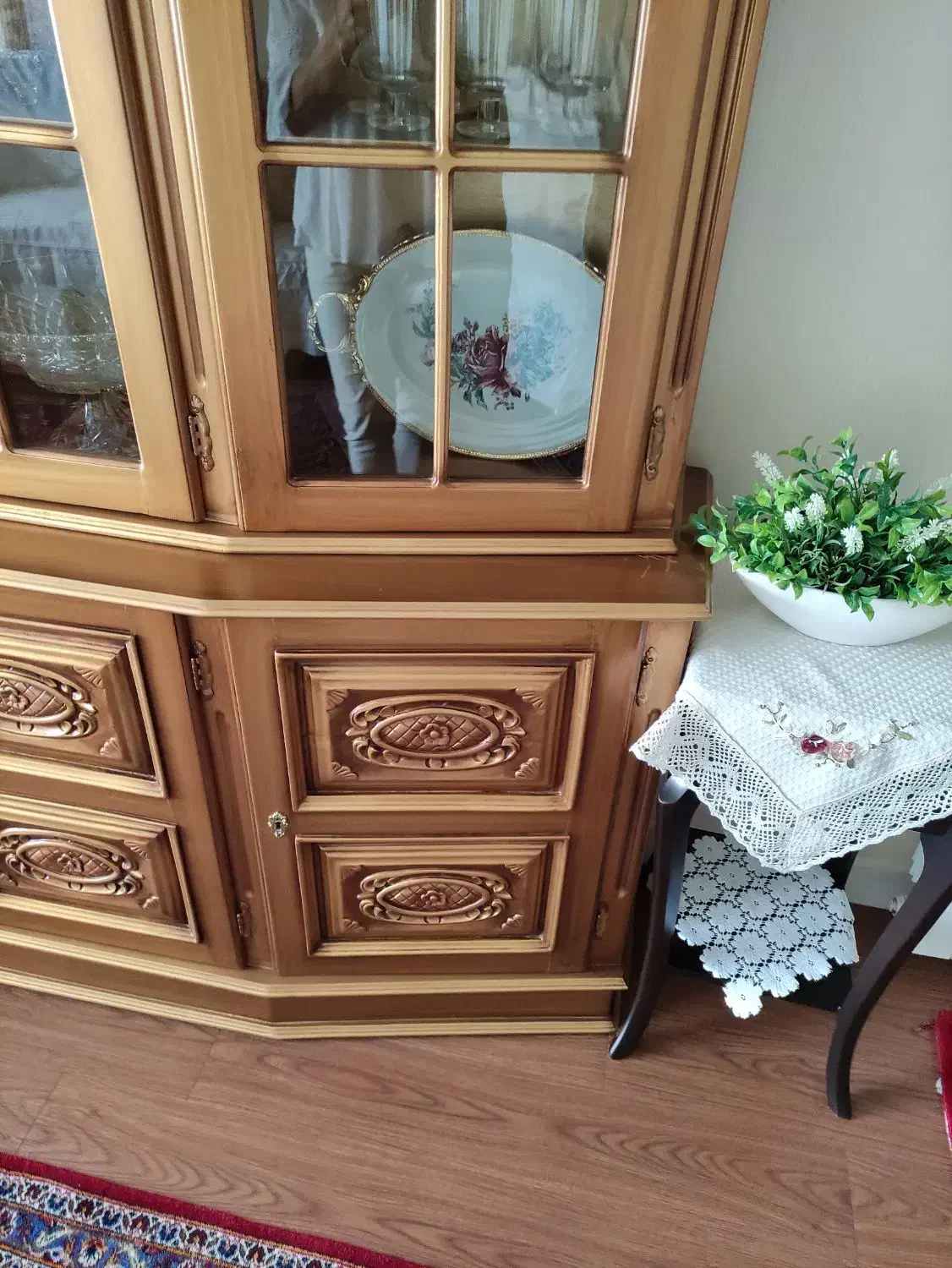 ویترین سه درب ودو تیکه سالم|بوفه، ویترین، کنسول|تهران, ازگل|دیوار