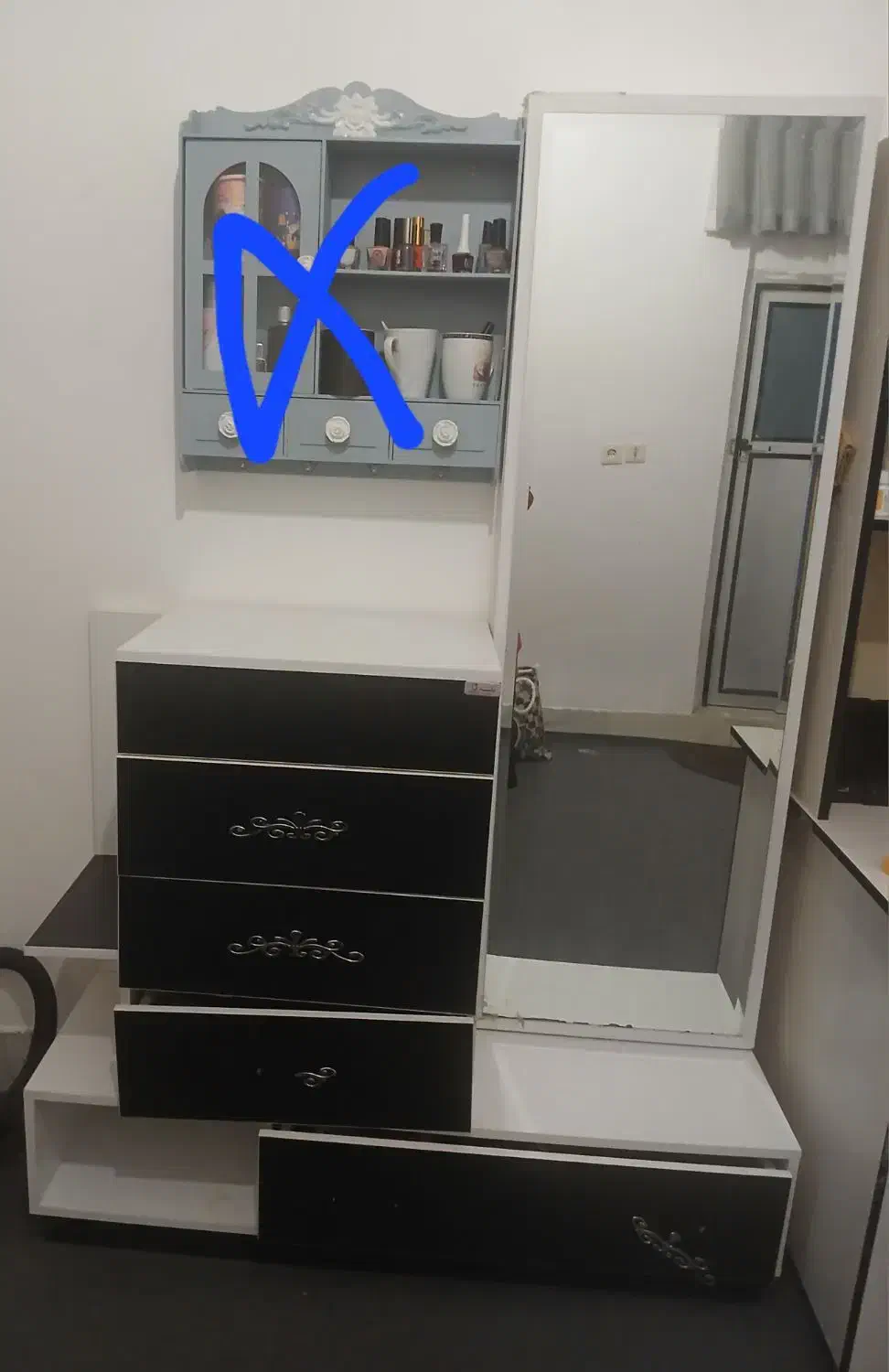 میز آرایش|جاکفشی، کمد، دراور|قم, شاه ابراهیم|دیوار