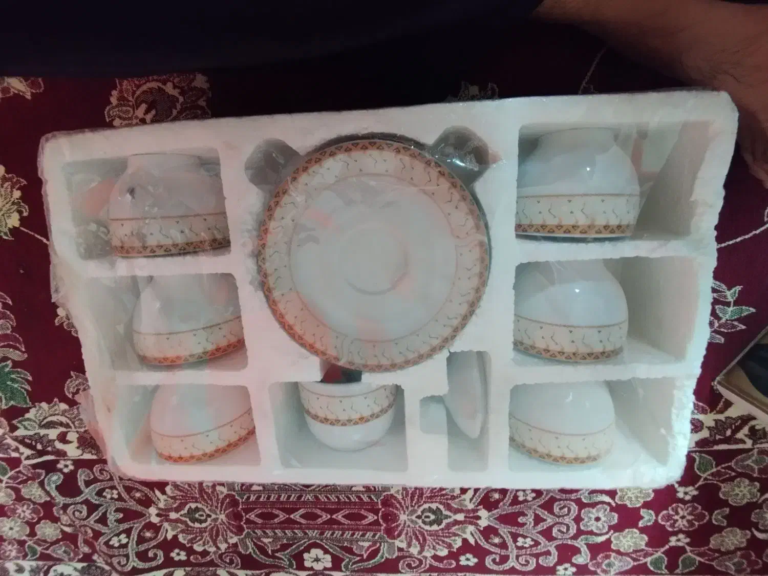 یه دست فنجان و نعلبکی|ظروف سرو و پذیرایی|محمدشهر, ولدآباد|دیوار