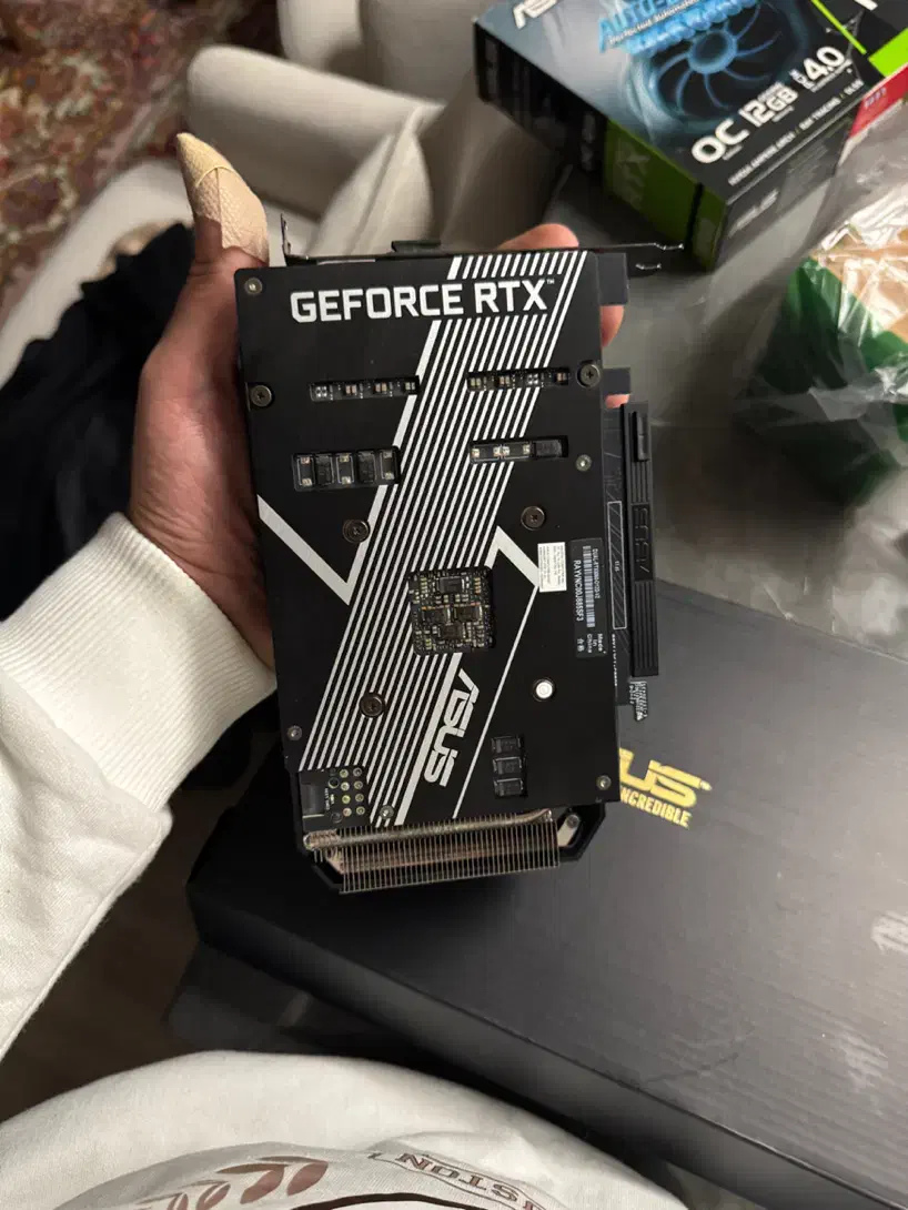 Nvidia RTX 3060 12GB OC Edition Asus|قطعات و لوازم جانبی رایانه|تبریز, |دیوار