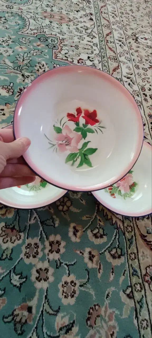 کاسه سوپ خوری وکاسه آبگوشت خوری لعابی|کلکسیون اشیاء عتیقه|نیشابور, هفده شهریور|دیوار