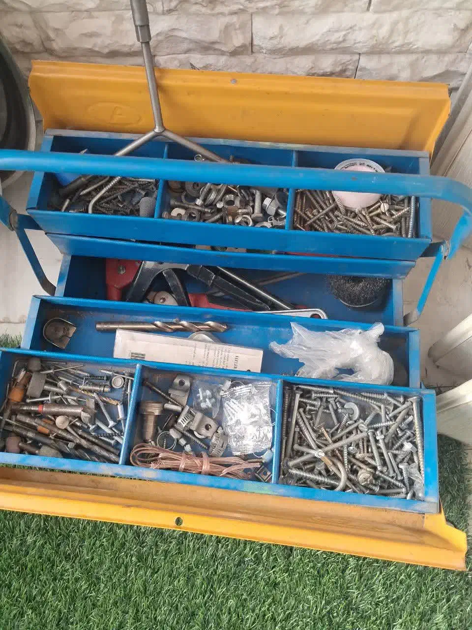 جعبه ابزار فلزی|ابزارآلات|ری, حمزه‌آباد|دیوار