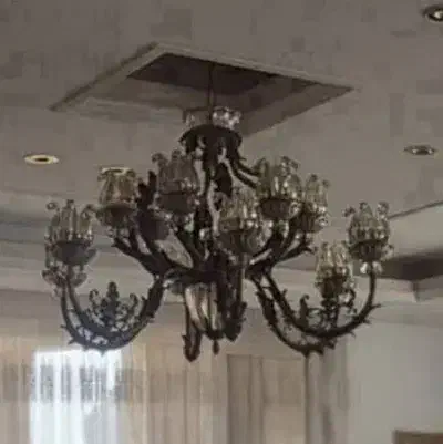 لوستر کلاسیک مهدی|لوستر و چراغ آویز|هشتگرد, مدرس|دیوار