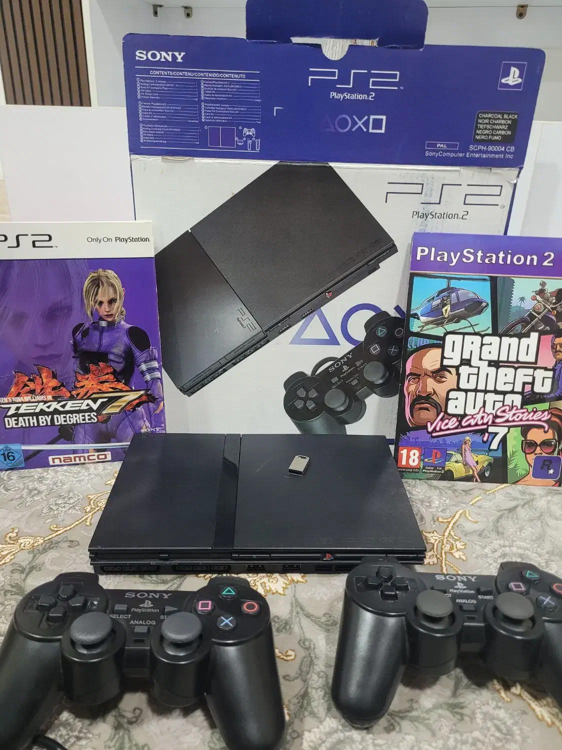 در حدنو،فلش خور همراه ۳۲ بازی،دو دسته فابریک|کنسول، بازی ویدئویی و آنلاین|رشت, پاره بیجار|دیوار