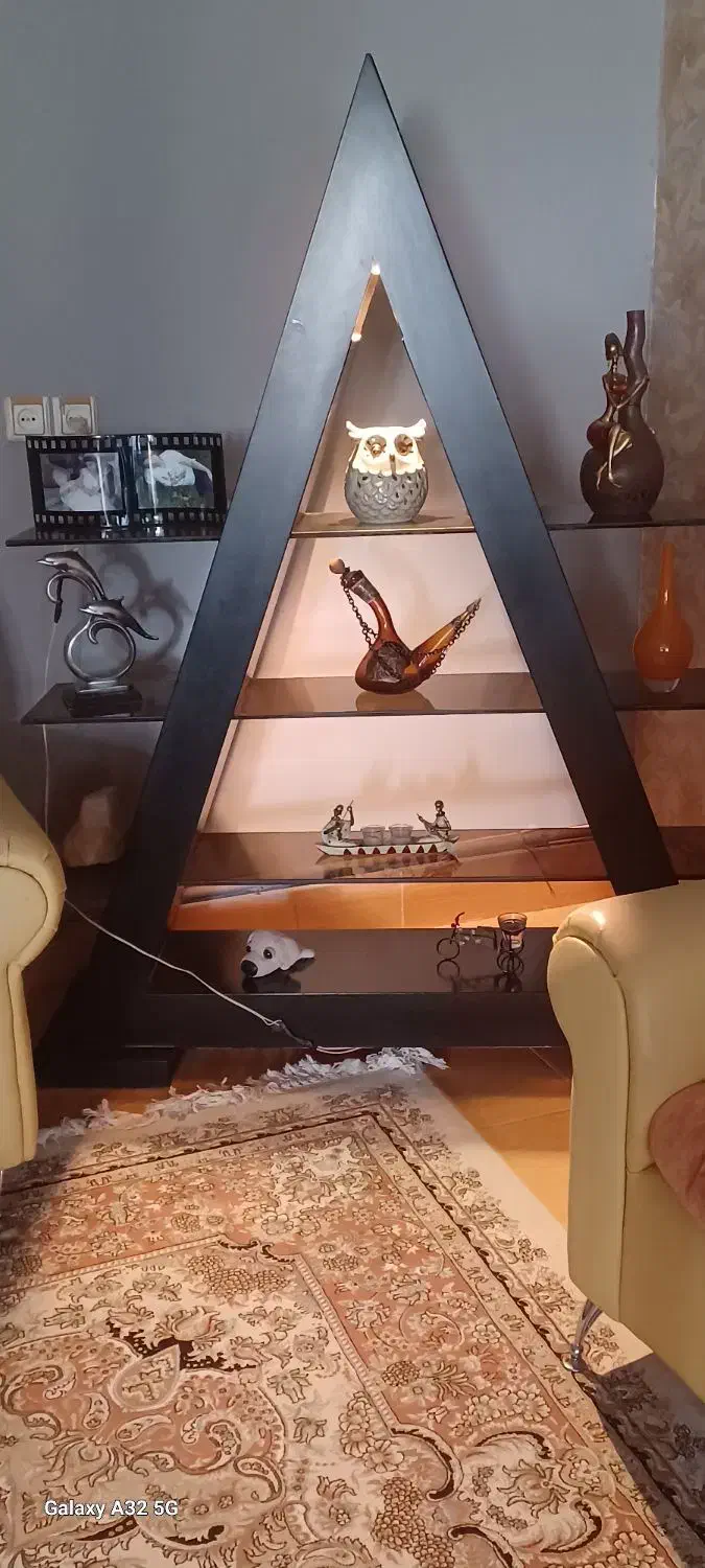 استند دکوری زیبا|کتابخانه، شلف، قفسههای دیواری|الوند, |دیوار