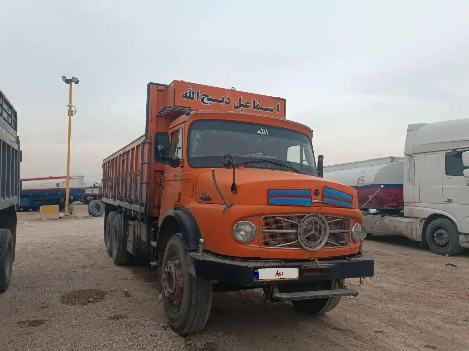 بنز دهچرخ قپونی مدل 52|خودرو سنگین|شاهین‌شهر, گزبرخوار|دیوار