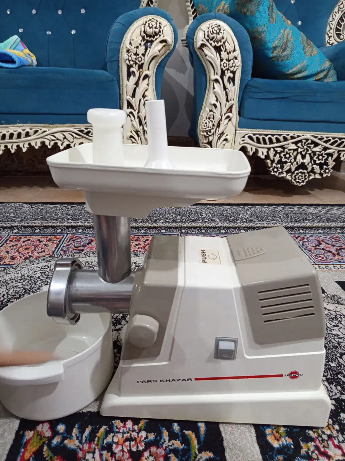 چرخ گوشت پارس خزر 1400 ام جی|اجاق گاز و لوازم برقی پخت‌وپز|گرگان, |دیوار