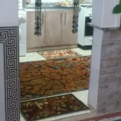 گلیم فرش مخمل ترک|گلیم، جاجیم، گبه|نورآباد, |دیوار