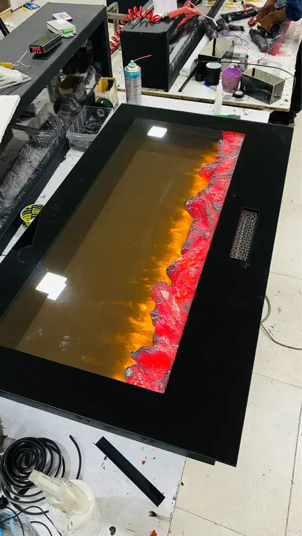 شومینه برقی طرح جدید|بخاری، هیتر، شومینه|اصفهان, قهجاورستان|دیوار