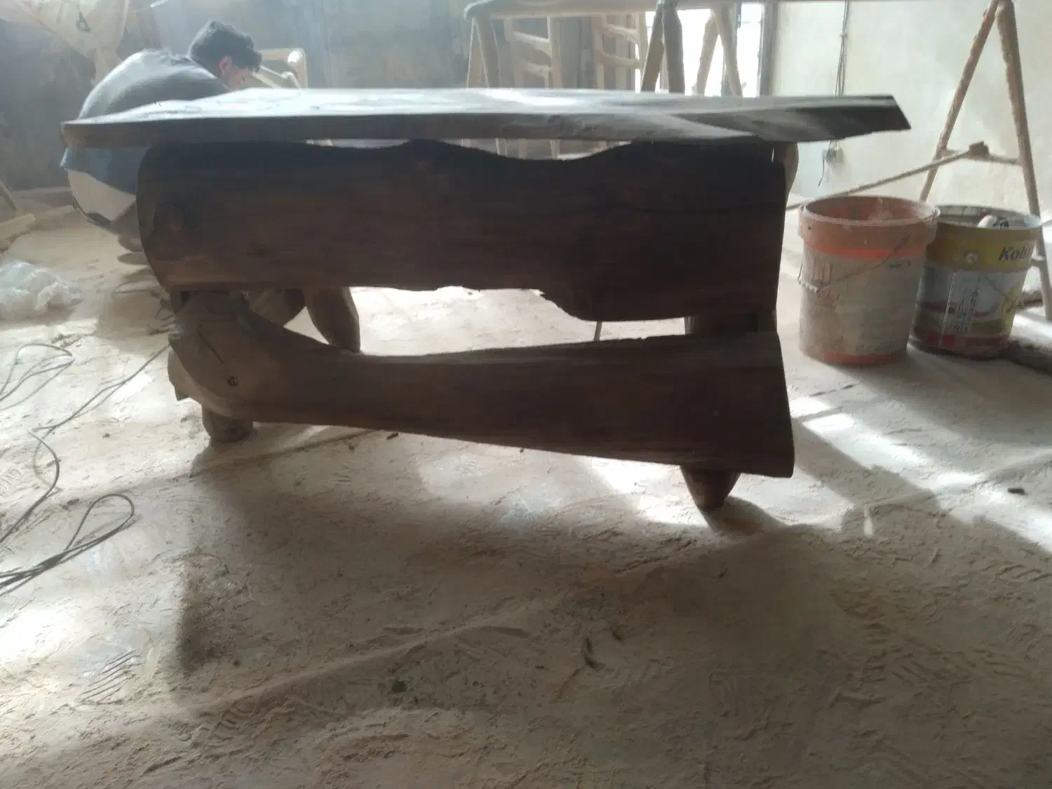 میز چوبی کافه|کافیشاپ و رستوران|ملایر, |دیوار