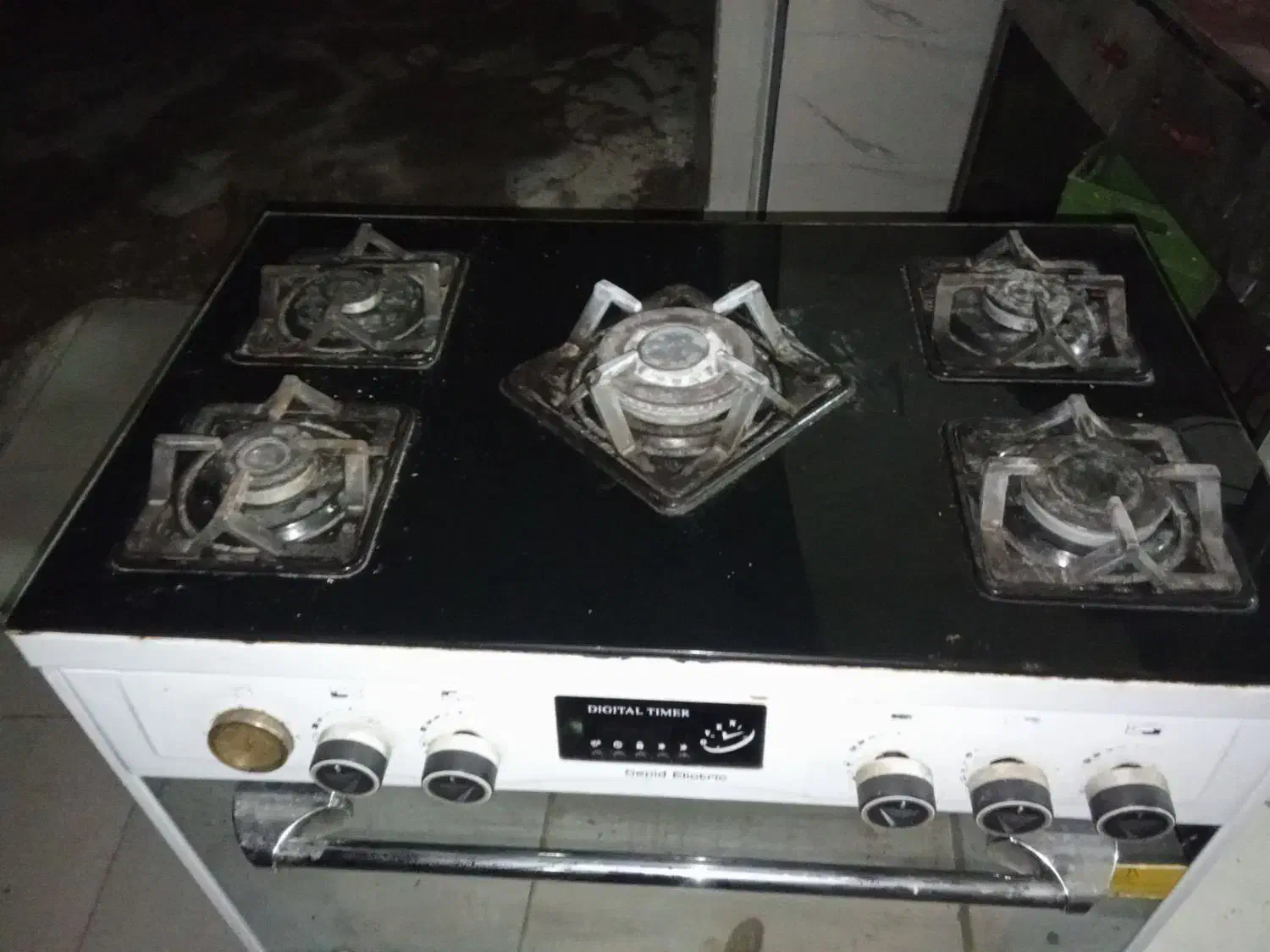 گاز صفحه ای ۵ شعله|اجاق گاز و لوازم برقی پختوپز|رامهرمز, |دیوار