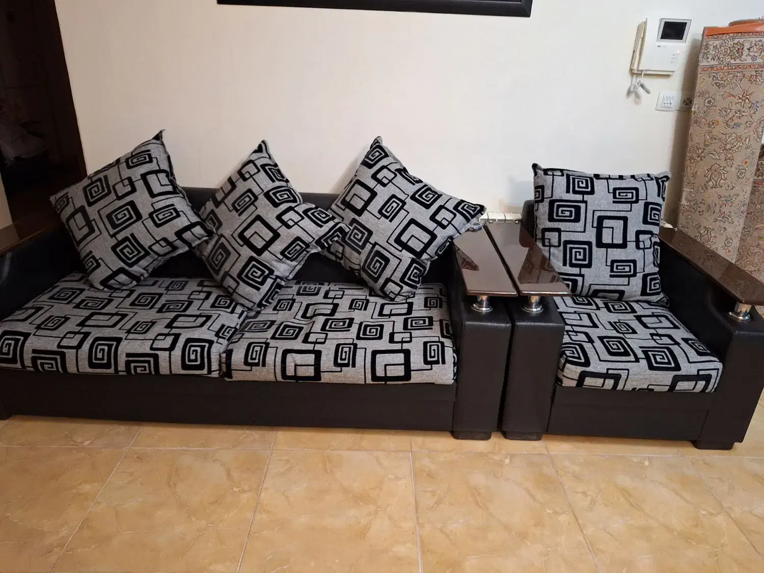 مبل ۷ نفره|مبلمان خانگی و میز عسلی|سنندج, |دیوار