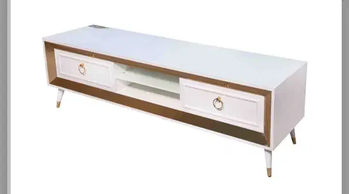 زیر تلویزیونی هایگلاس سفید|میز تلویزیون|جوانرود, |دیوار