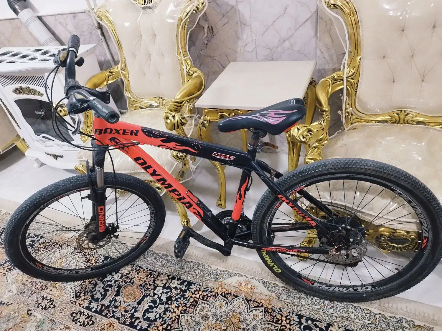 دوچرخه 26 المپیا دنده ای ترمز دیسکی|دوچرخه، اسکیت، اسکوتر|مشهد, انقلاب|دیوار