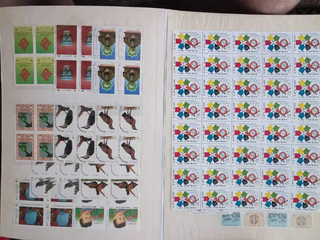 کتاب کلکسیون تمبر ج.ا. ۶۳تا ۶۶ و دهه اوایل ۷۰|کلکسیون سکه، تمبر، اسکناس|تهران, قیطریه|دیوار