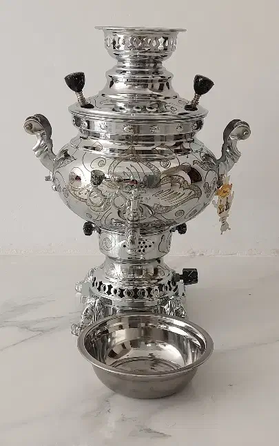 سماور گازی کاملا نو|سماور، چای‌ساز، قهوه‌ساز|نجف‌آباد, گلدشت|دیوار