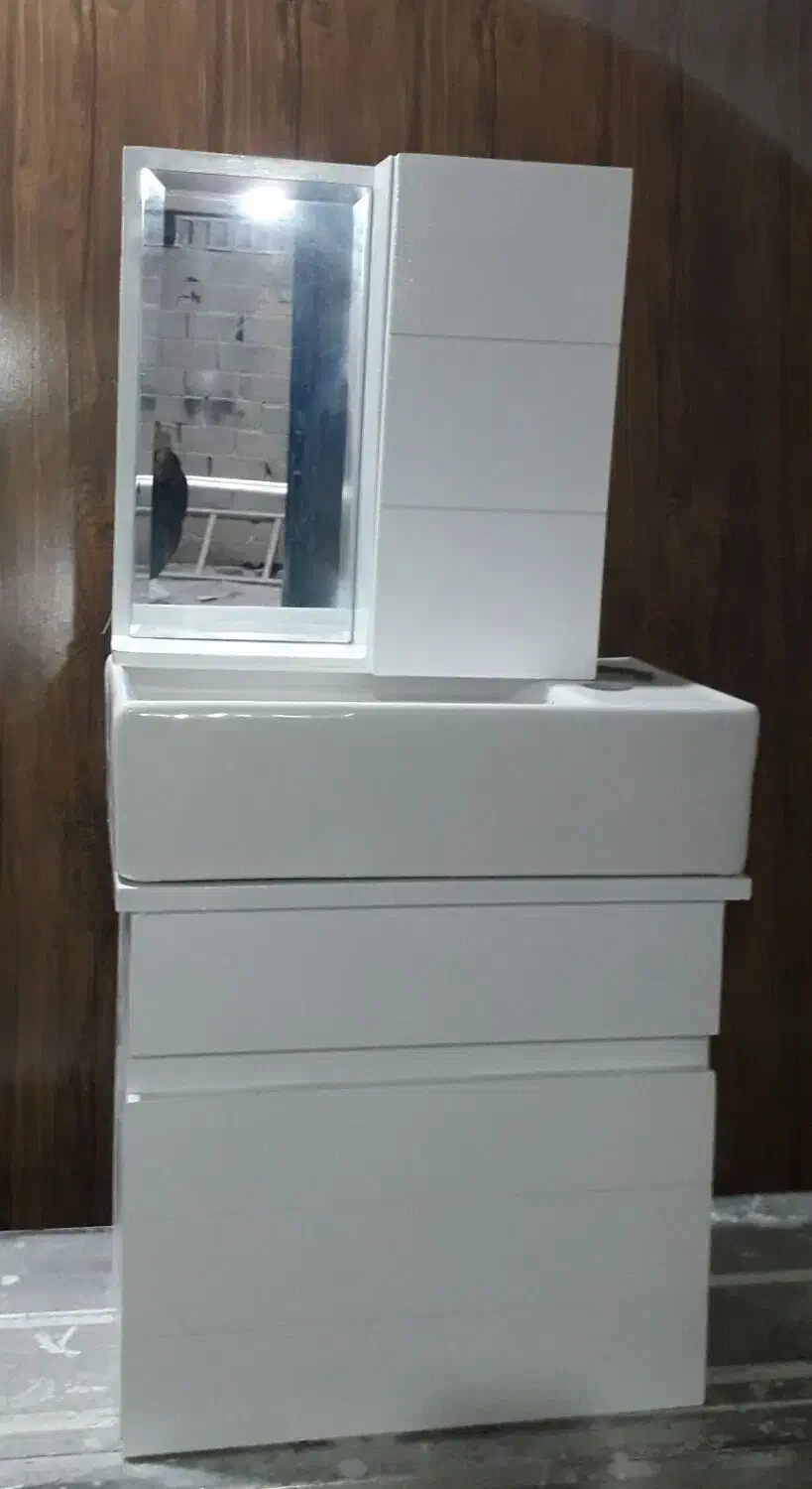 روشویی پی وی سی کابینتی|لوازم سرویس بهداشتی|قم, الغدیر|دیوار