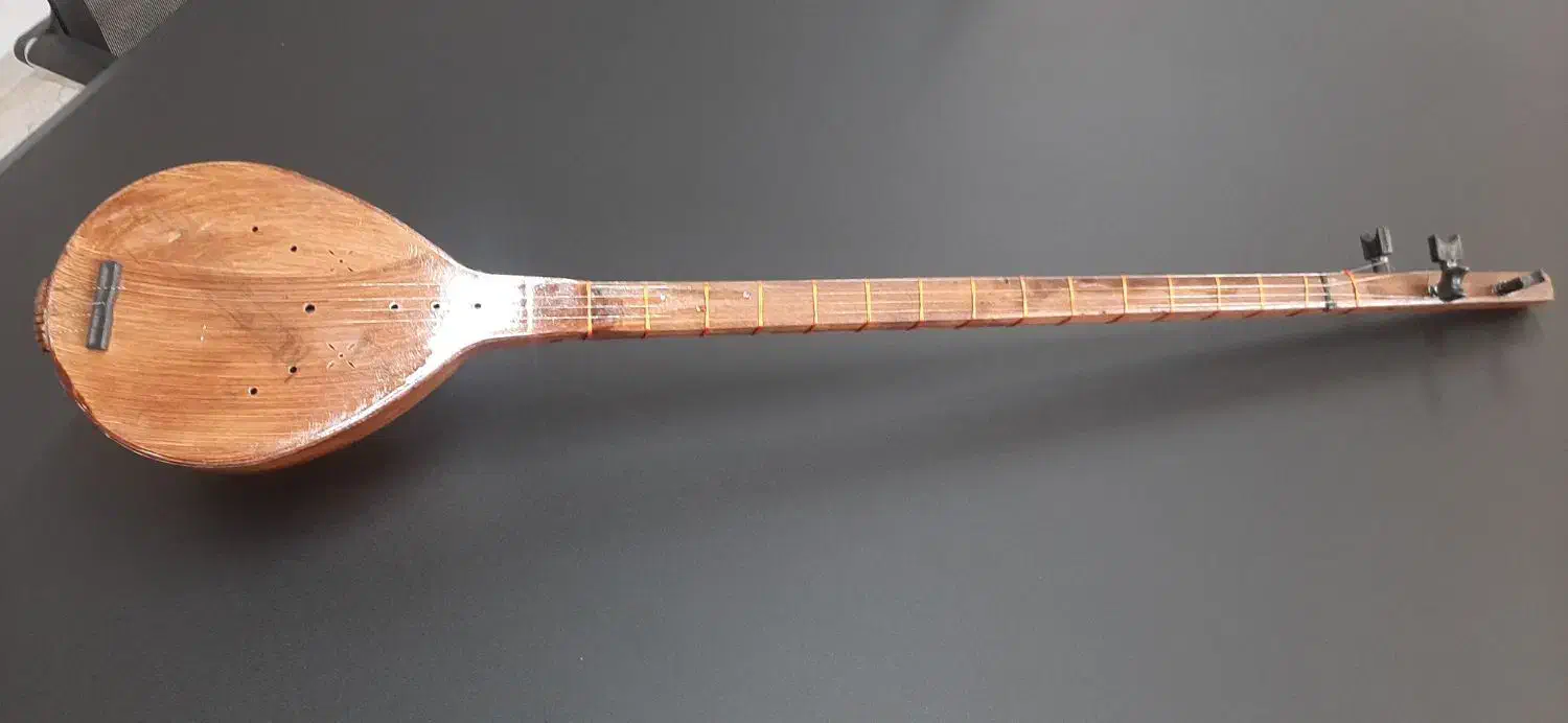 ساز ۳تارصفر اکبند با چوب گردو فقط فقط|سازهای سنتی|اردبیل, |دیوار